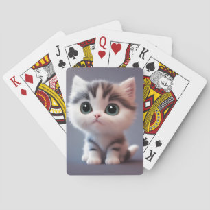 Very cute Kitten Poker Cards