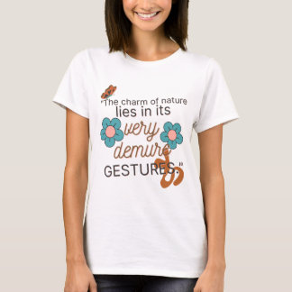 Very Demure Gestures-Gen Z 2026, White Women Basic T-Shirt