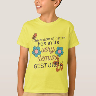 Very Demure Gestures-Gen Z 2026, Yellow Kids Basic T-Shirt