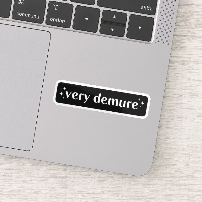 Very demure sticker (Detail)