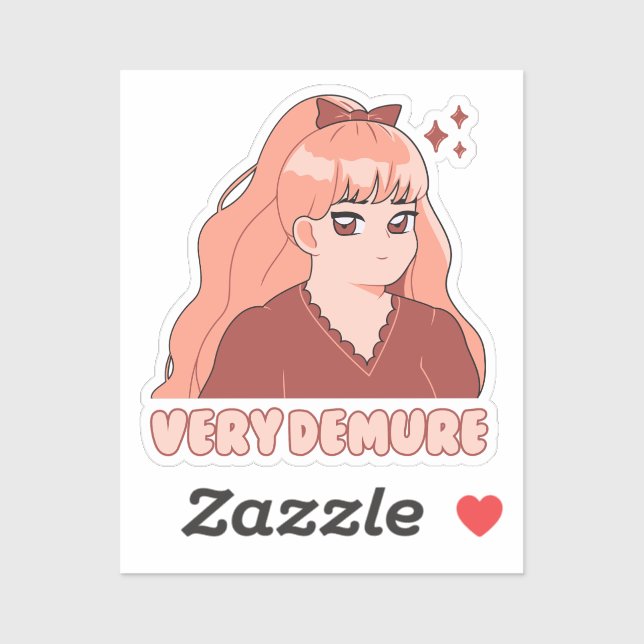 Very Demure Sticker (Sheet)