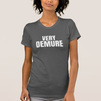 Very Demure White Font T-Shirt