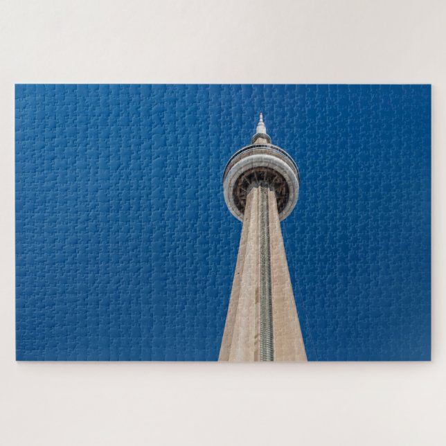 Very difficult CN Tower, Toronto, Canada Jigsaw Puzzle (Horizontal)