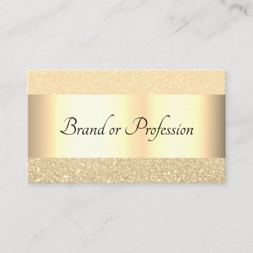 Very Elegant Gold Effect Design Professional Business Card