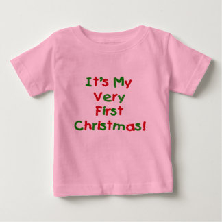 Very First  Christmas Baby T-Shirt