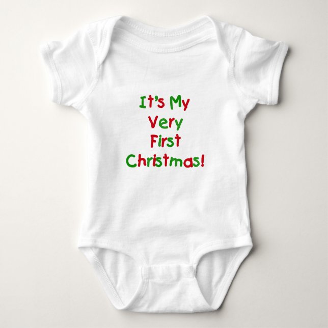 Very First Christmas Tshirts and Gifts (Front)