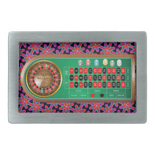 Very Fun American Roulette Table Belt Buckle