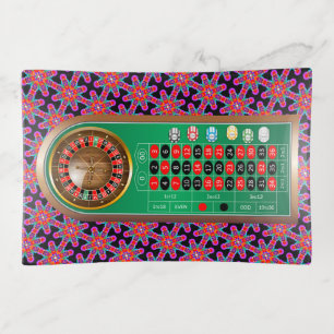 Very Fun American Roulette Table Trinket Tray