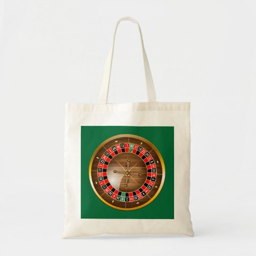 Very Fun American Roulette Wheel Image Tote bag