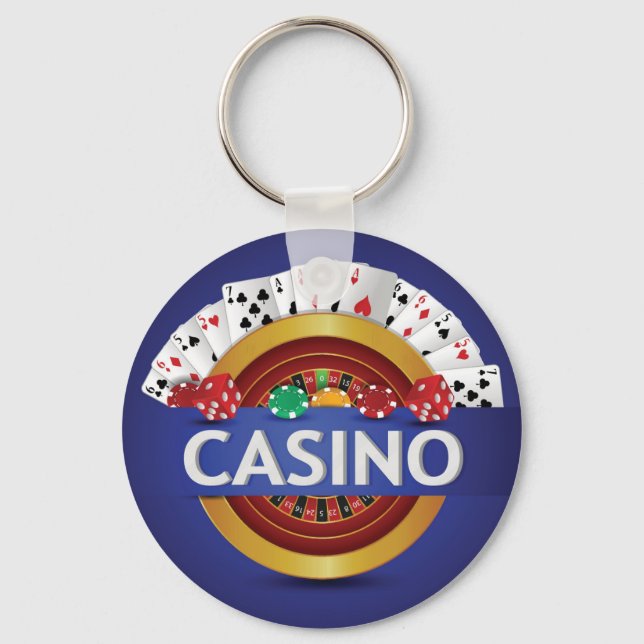 Very Fun Casino Keychain (Front)