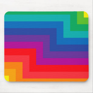 Very Fun Color NOT Round Wheel Mouse Pad