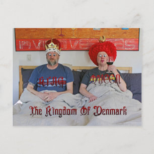 Very Fun Danish Kingdom Postcard! Postcard