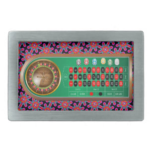 Very Fun European Roulette Table Belt Buckle