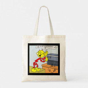 Very Fun Reddy Kilowatt Double Sided Tote Bag