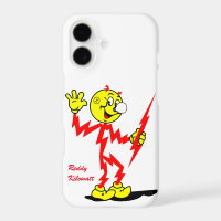 Very Fun Reddy Kilowatt iPhone Case