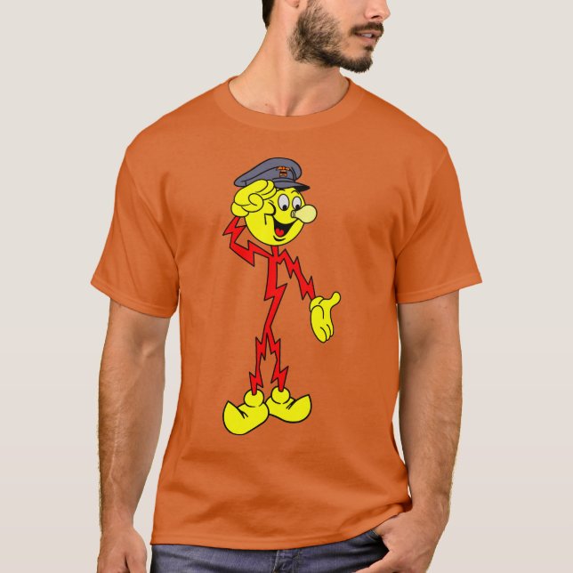 Very Fun Reddy Kilowatt T-Shirt (Front)
