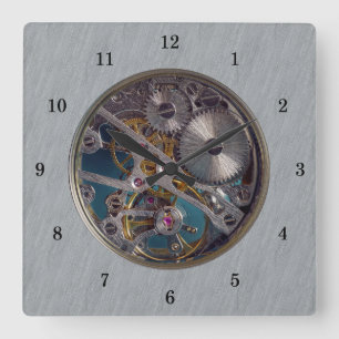 Very Fun Simulated Transparent Wall Clock