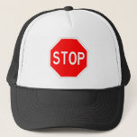 Very Fun Stop Sign Hat at Zazzle