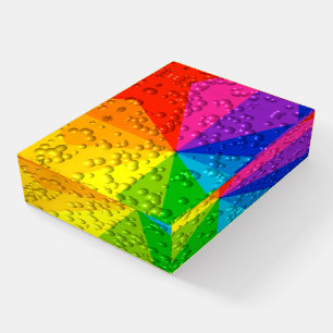 Very Fun Water Droplet Color Wheel Paperweight