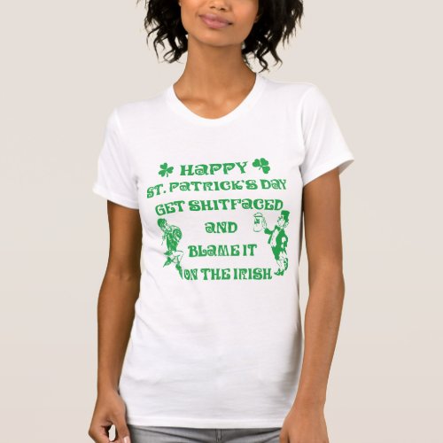 Very Funny Adult St Patricks Day T_Shirt
