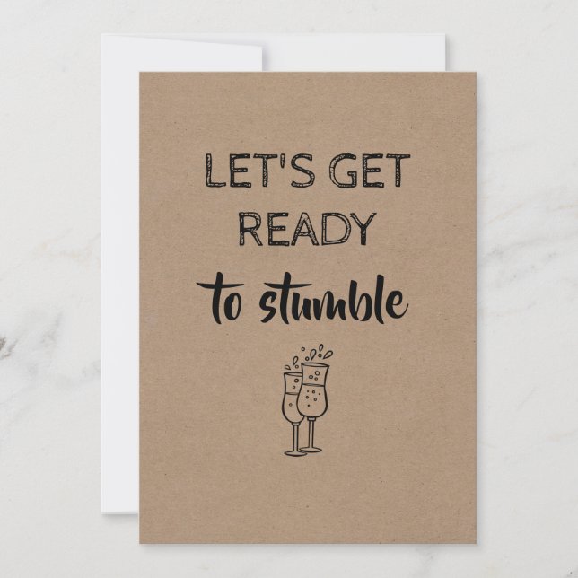 Very Funny Bridesmaid / Maid of Honor Proposal Invitation (Front)