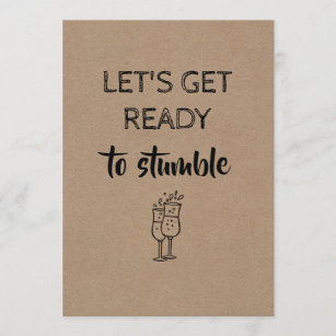 Personalized Lets Get Ready To Stumble Gifts On Zazzle