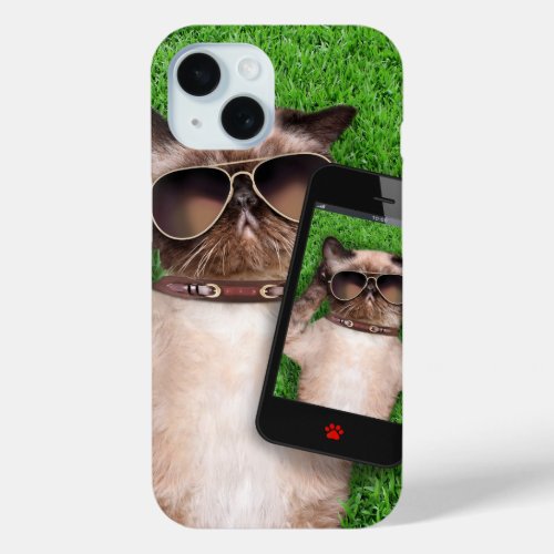 Very Funny Cat   iPhone 15 Case
