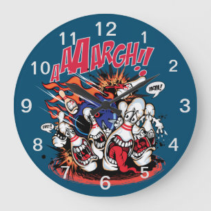 Very funny clock of wall
