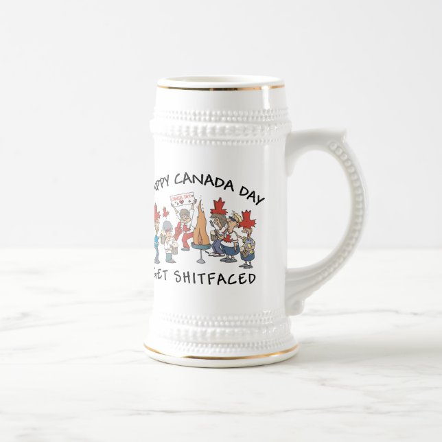 Very Funny Happy Candad Day Beer Stein (Right)