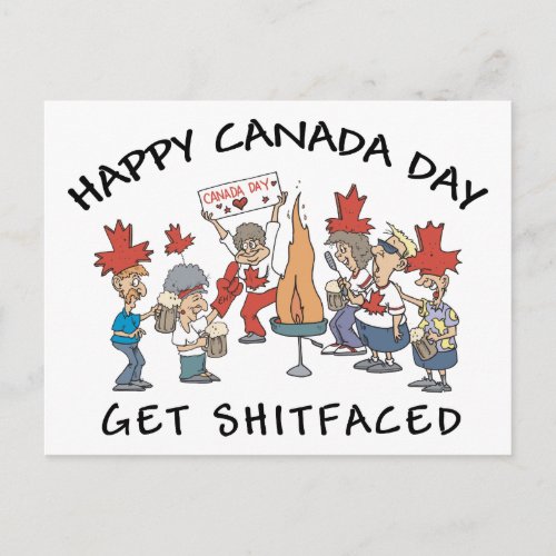 Very Funny Happy Candad Day Postcard