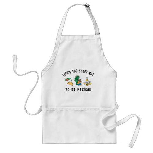 Very Funny Mexican Adult Apron