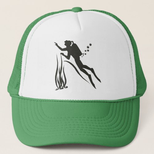 Very Funny SCUBA Diver Trucker Hat