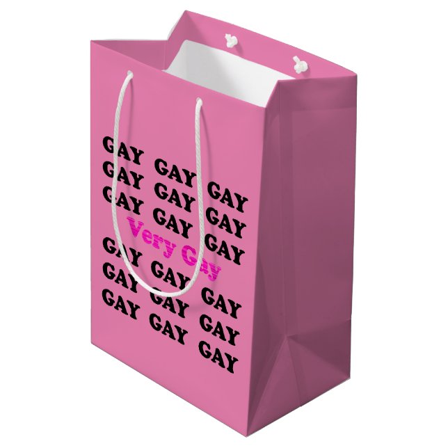 Very Gay Gift Bag (Back Angled)