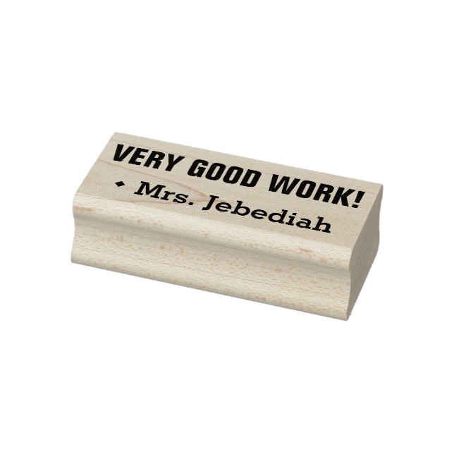 "VERY GOOD WORK!" Marking Rubber Stamp (Stamp)