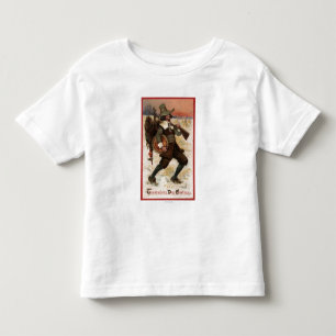 Very Happy Turkey Hunter Toddler T-shirt