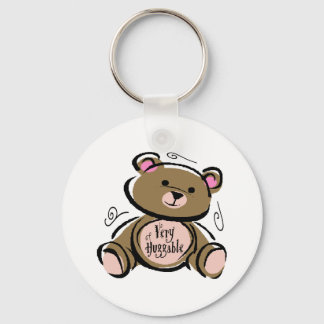 Very Huggable Teddy Bear Keychain
