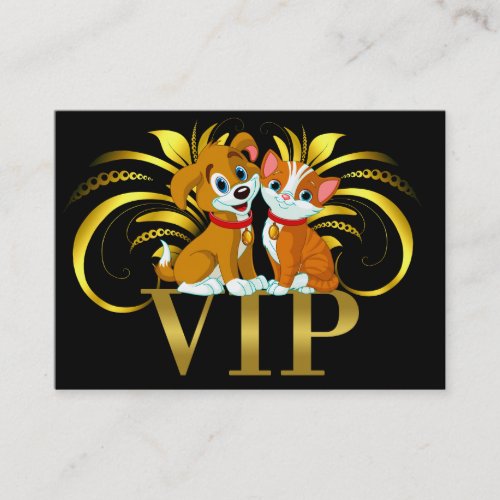 Very Important Pets VIP Business Card  Pass