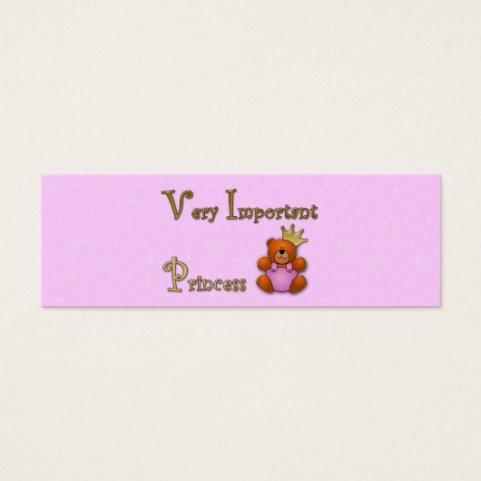 Very Important Princess - papershop (Front)