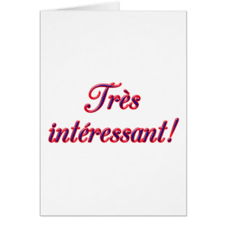 Very Interesting card