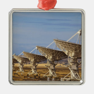 Very Large Array aka National Radio Astronomy Metal Ornament