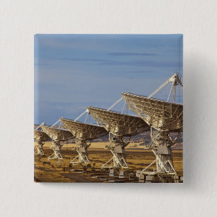 Very Large Array aka National Radio Astronomy Pinback Button