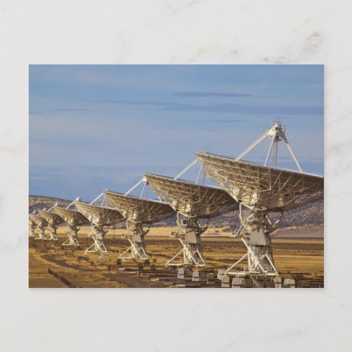 Very Large Array aka National Radio Astronomy Postcard
