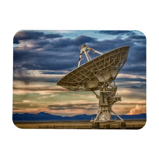 Very Large Array at sunset Magnet (Horizontal)