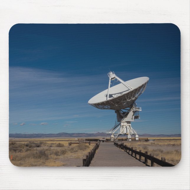 Very Large Array Radio Astronomy Observatory Dish Mouse Pad (Front)