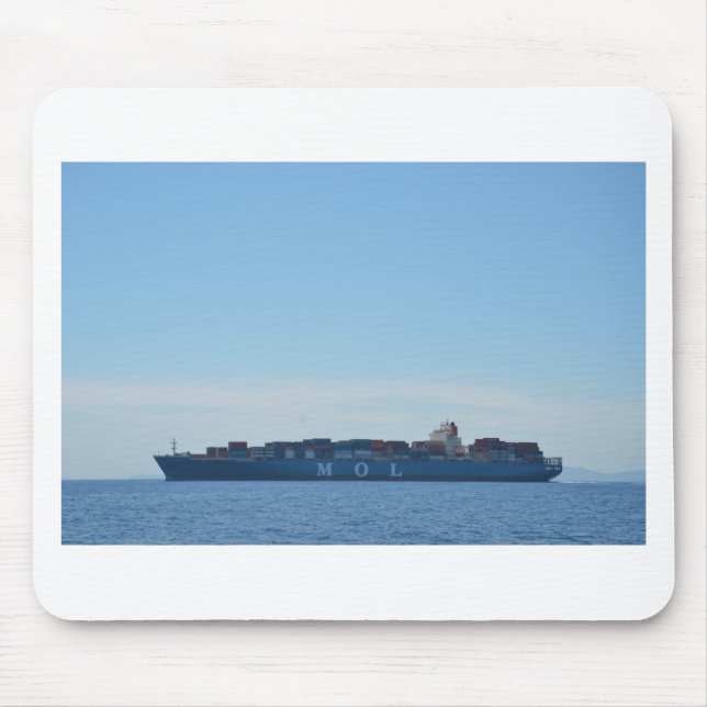 Very Large Container Ship Mouse Pad (Front)