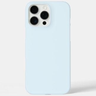 Very Light Blue - Enchanting Plain Colored iPhone 16 Pro Max Case