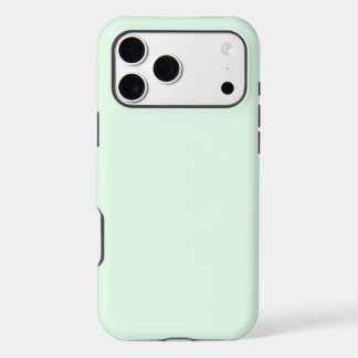 Very Light Green - Enchanting Plain Colored iPhone 17 Pro Max Case