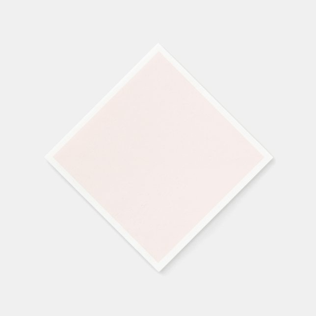 Very Light Pink color Paper Napkins (Corner)