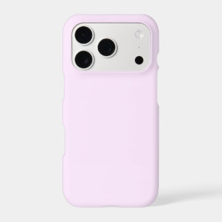 Very Light Pink - Enchanting Plain Colored iPhone 17 Pro Case
