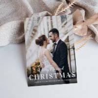 VERY MARRIED | white script christmas